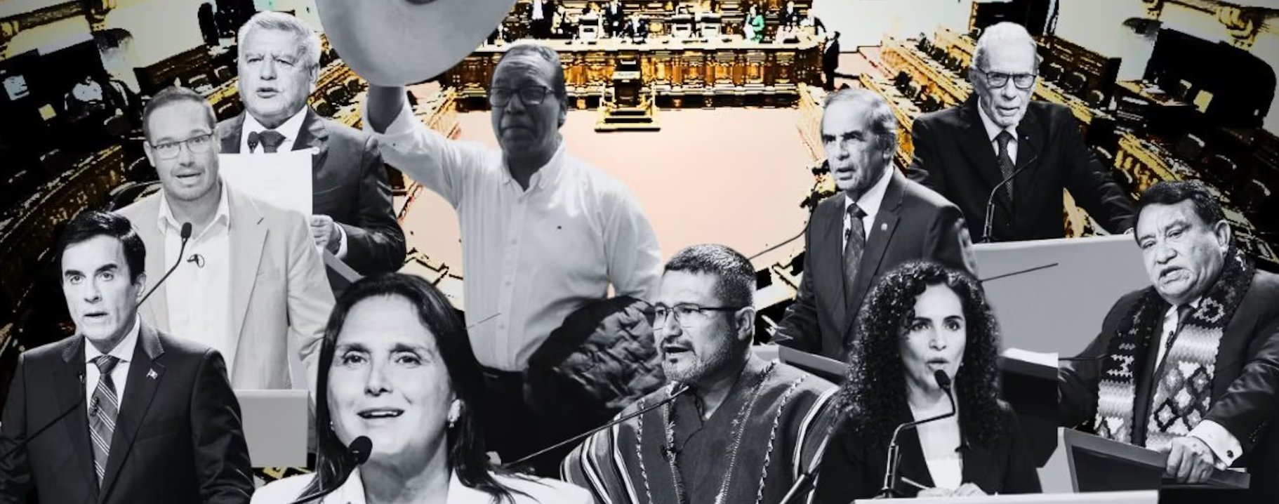 Varios candidatos quedaron fuera porque sus partidos no pasaron la valla electoral.