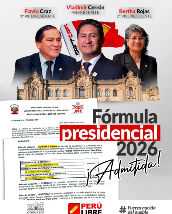Roberto Sánchez no logró asegurar una curul como diputado por Lima Metropolitana.